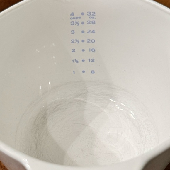 Vintage CorningWare Measuring Bowl, Blue Cornflower Pattern P55-B - Picture 12 of 15